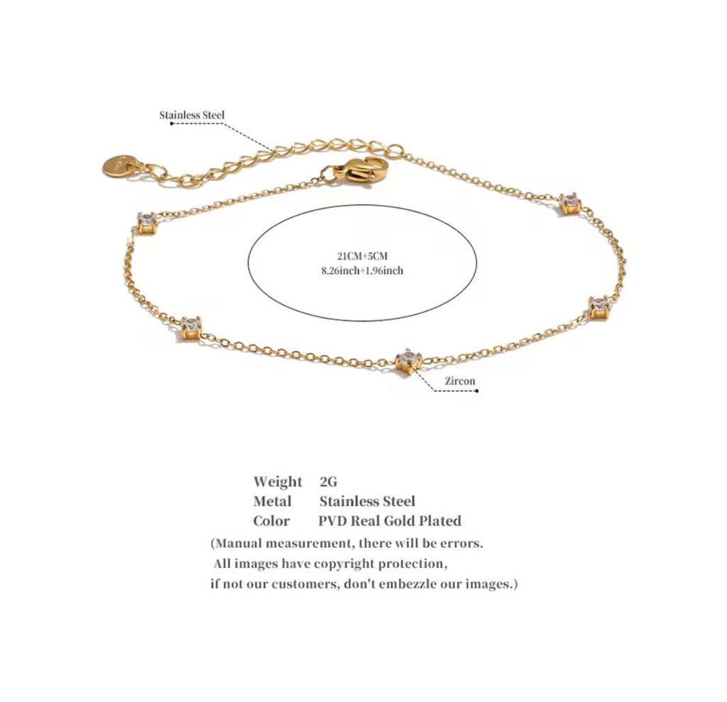 The Celina Anklet