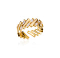 Zircon Bar Ring