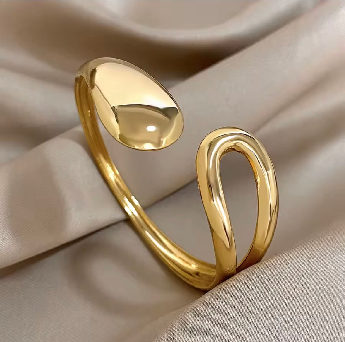 Gold Plated Bangle Bracelet