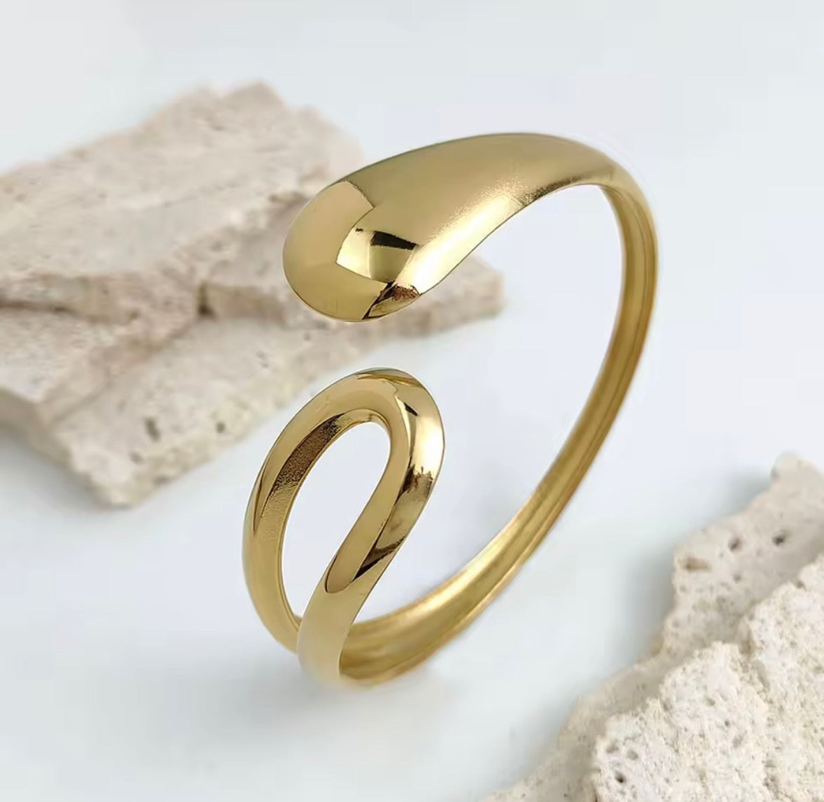 Gold Plated Bangle Bracelet