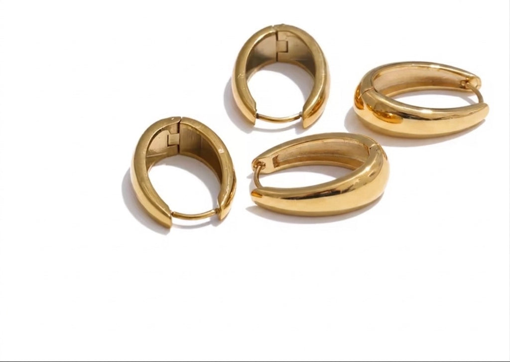 Product Description&nbsp;

Modern Elegance, Everyday Confidence

Meet The Nova Hoops — a contemporary take on the classic hoop earring. Featuring a sleek geometric U-shape design, these elegant earrings bring a modern, polished finish to any outfit.

Minimal yet eye-catching, they're designed for women who love timeless jewellery with a modern edge.

Why These Earrings Matter

The best jewellery doesn't need to be complicated.

The Nova Hoops are designed to be the earrings you reach for every day. Their cl