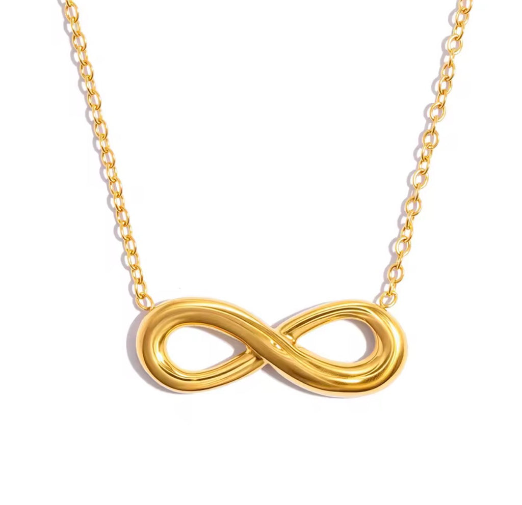 The Evermore Necklace Waterproof Infinity Pendant Necklace