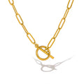  The Valiant Chain necklace with a toggle clasp on a white background